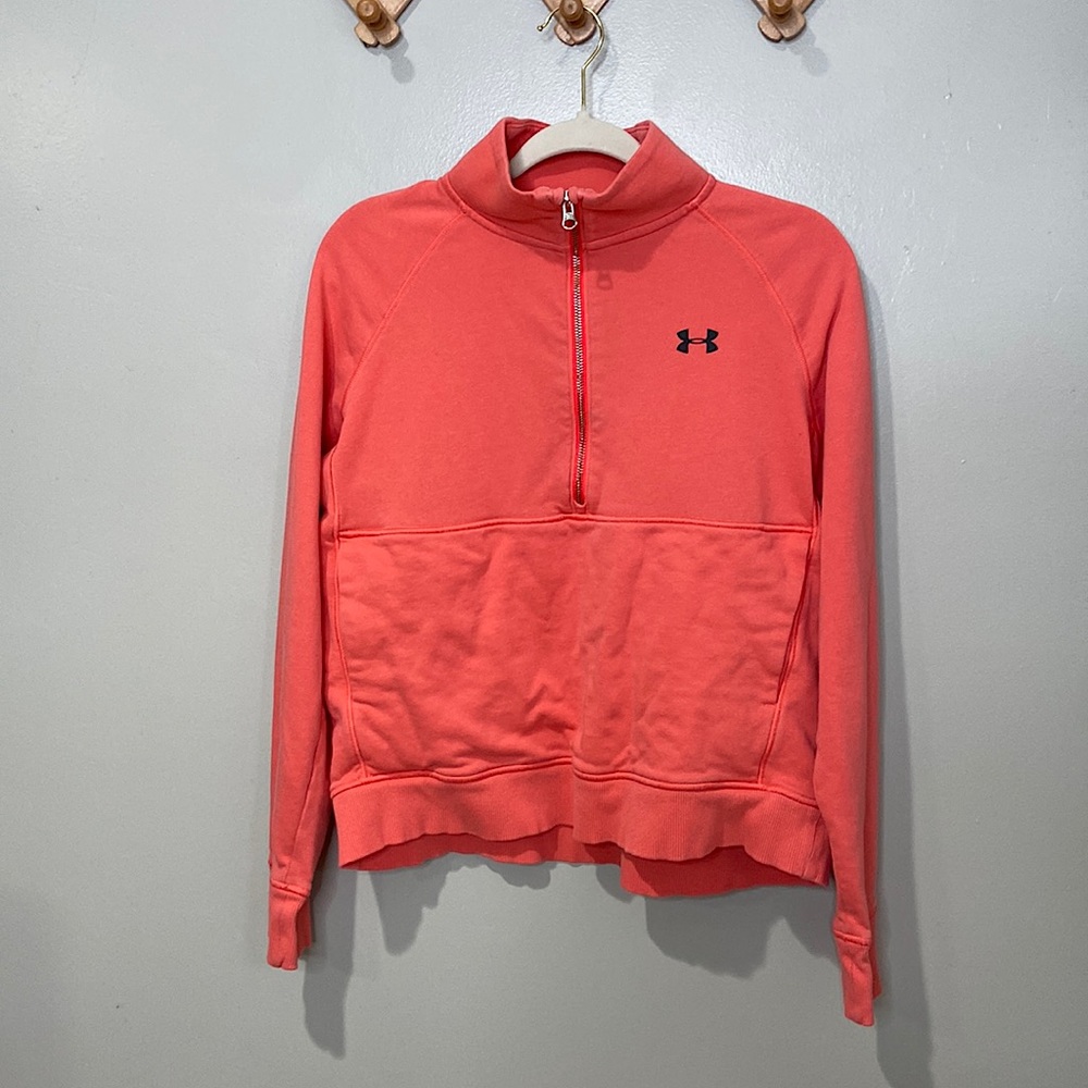 Under armor half zip